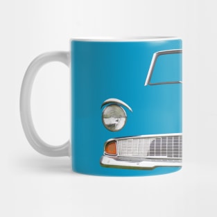 Ford Anglia 105E 1960s British classic car minimal grille photo Mug